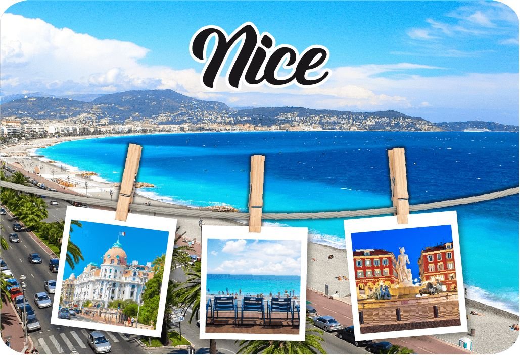 Magnets souvenirs de Nice et de la Côte d'Azur : ce qui se vend en boutique