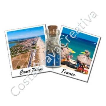 Souvenirs Canet-en-Roussillon – magnets en gros pour boutiques 1