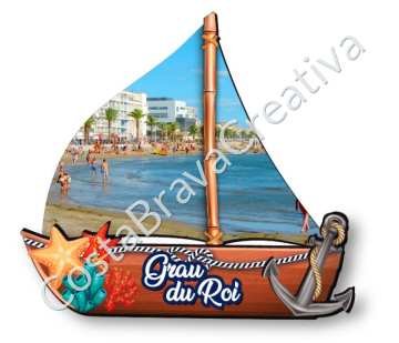 Souvenirs Le Grau-du-Roi – magnets en gros pour boutiques 2