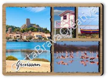Souvenirs Gruissan – magnets en gros pour boutiques 2