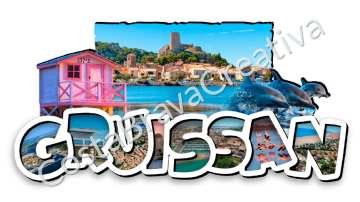 Souvenirs Gruissan – magnets en gros pour boutiques 1