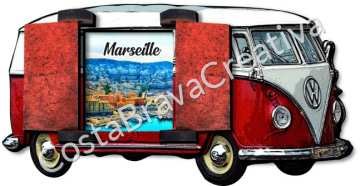 Souvenirs Marseille – magnets en gros pour boutiques 1