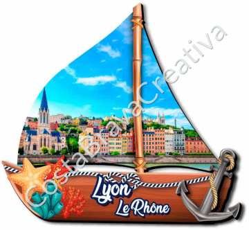 Souvenirs Lyon – magnets en gros pour boutiques 2