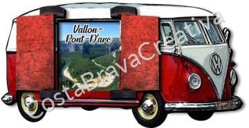Souvenirs Vallon-Pont-d'Arc – magnets en gros pour boutiques 2